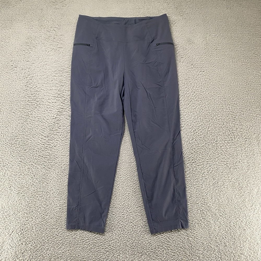 Mountain Hardwear Dynama Pants Womens Large Gray Ankle Hiking Stretch Trail